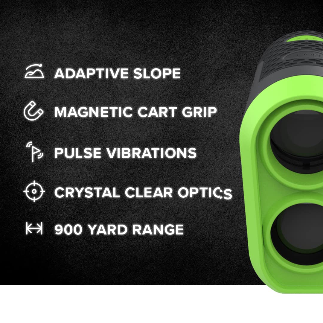 Precision Pro NX9 Slope Golf Rangefinder with Slope, Laser Golf Range