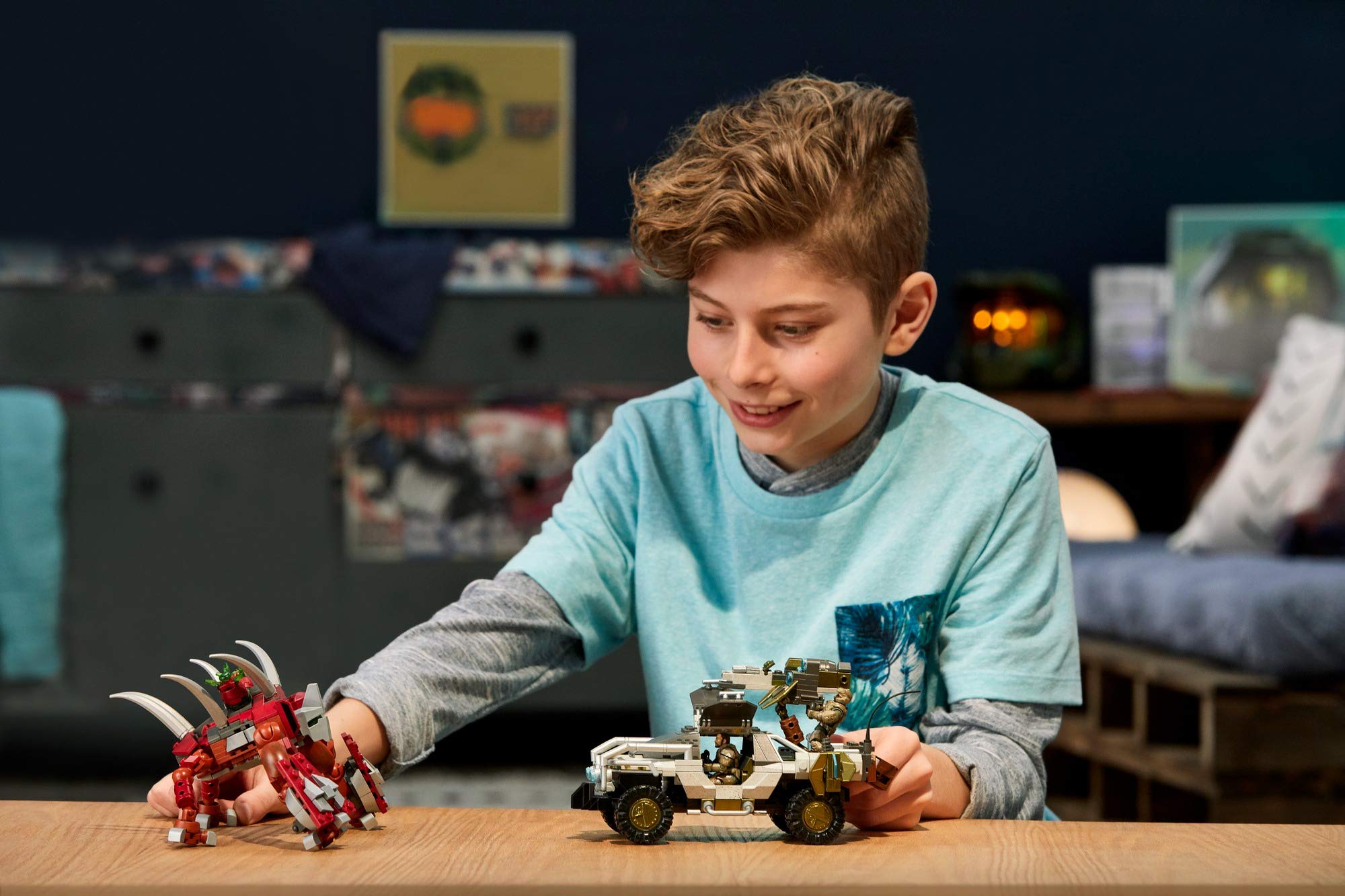 Amazon.com: Mega Construx Halo Forgehog vs. Banished Goliath