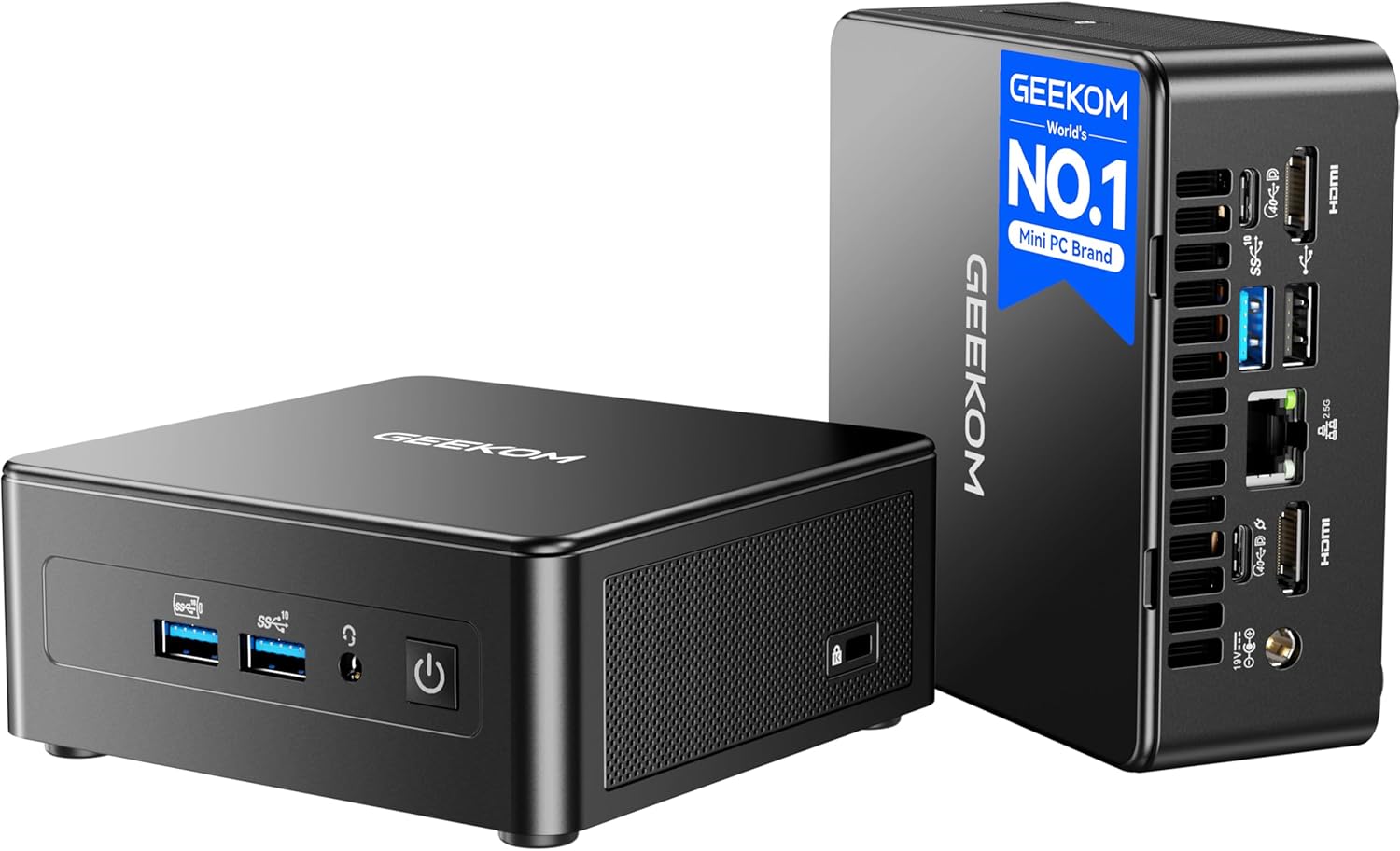 Product image of GEEKOM IT15, The Most Powerful Mini PC with Intel Ultra 9 285H (15th Gen) 99 Tops | 32GB DDR5 | 2TB SSD(Expandable to 8TB) | Intel Arc 140T GPU | WiFi 7 | 8K@120Hz Quad Display | Windows 11 Pro