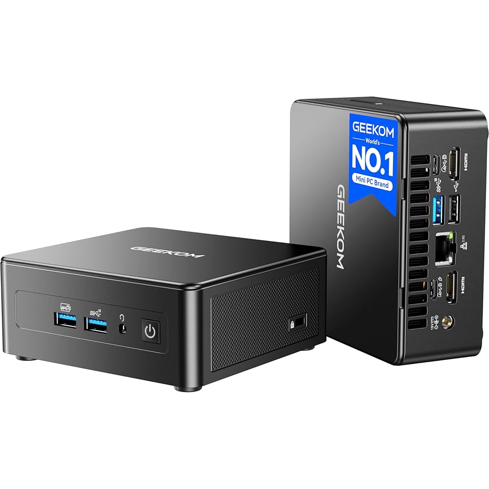 GEEKOM IT15 ミニPC 小型PC 美品 Amazon.co.jp: GEEKOM IT15、Intel Ultra 9 285H (第15世代) 99