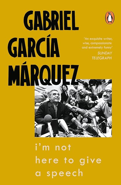 Portada de I´m not here to give a speech