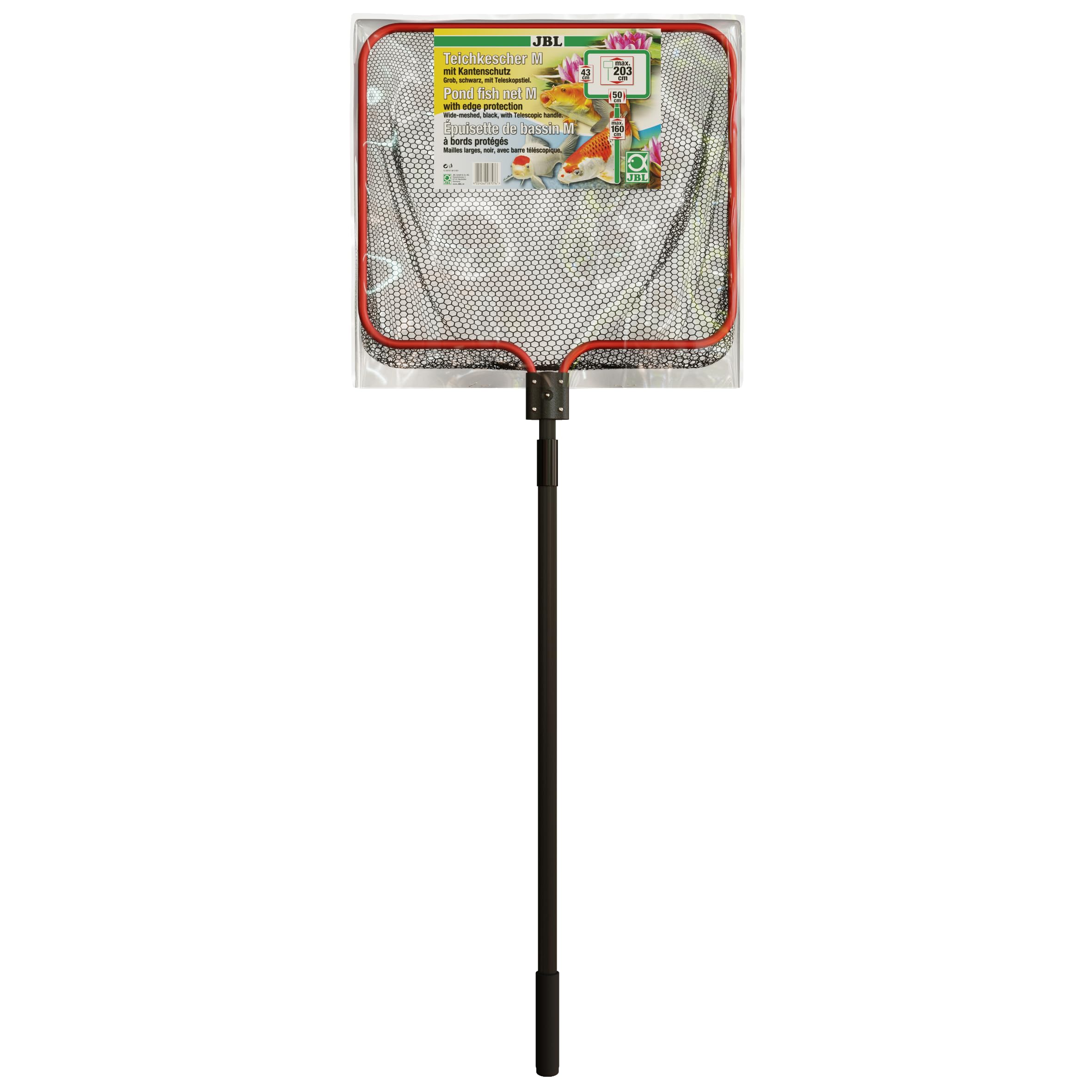 Jbl Aqua Noir Wide Pond Landing Net Jbl