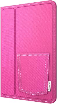 XtremeMac Microfolio Case for iPad mini 1st Gen and 2nd Gen with Retina Display, Pink Denim IPDN-MFD-33