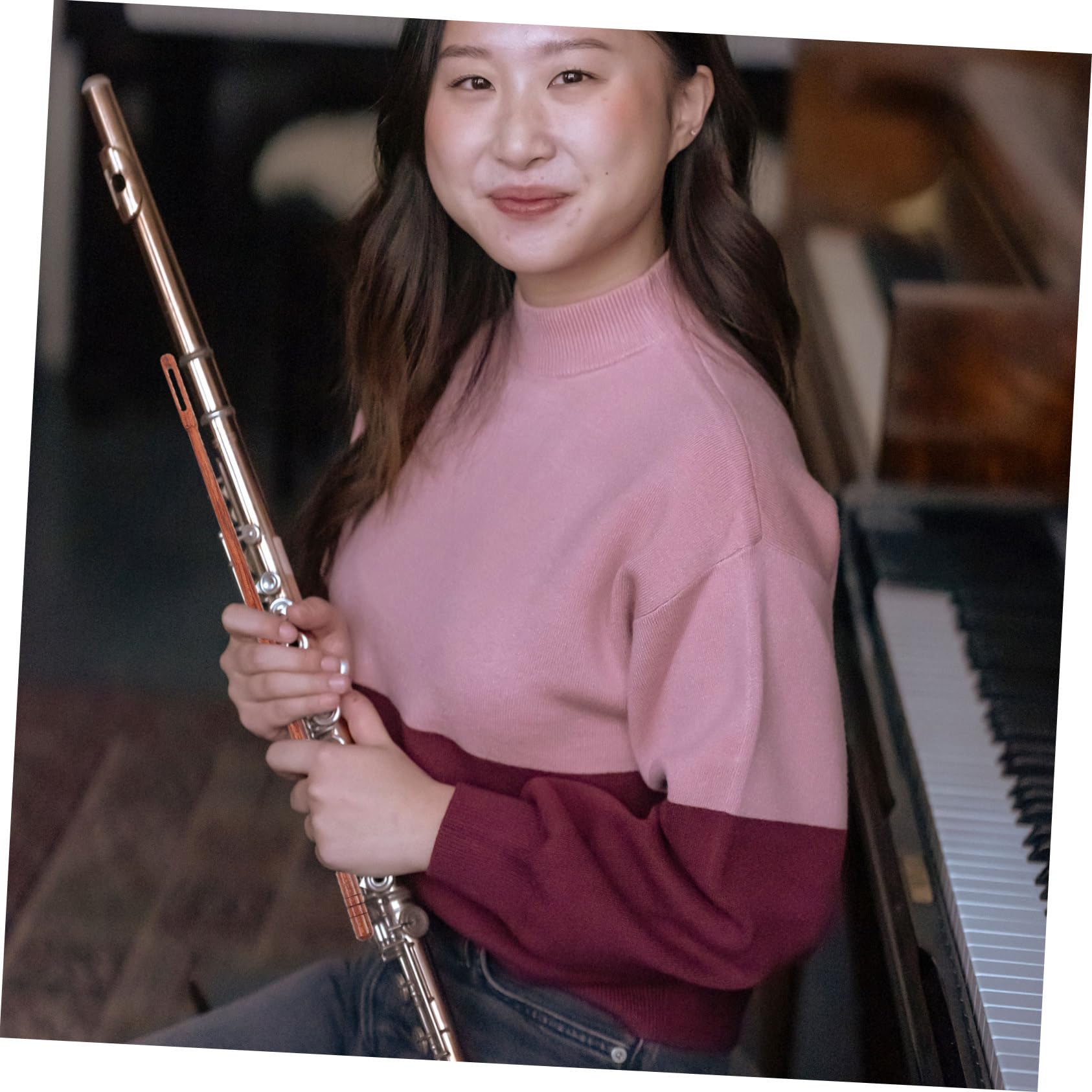 HANABASS Wooden Flute Cleaning Stick Flute Accessory for Cleaning and Clarinet Safe and Scratch-