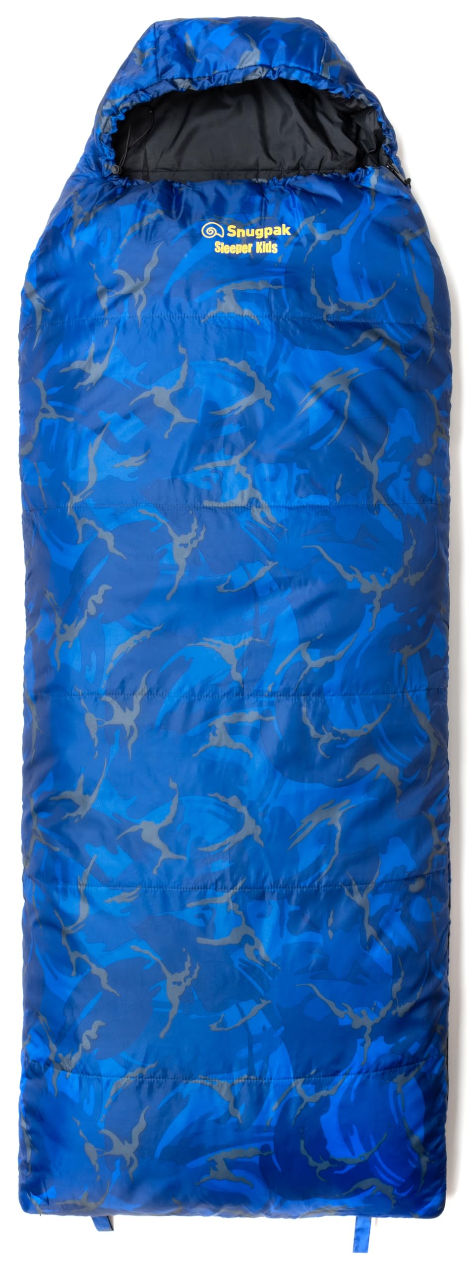 Snugpak Sleeper Kids WGTE Square Sleeping Bag - Single Sleeping Bag with Isofibre insulation (Navy)