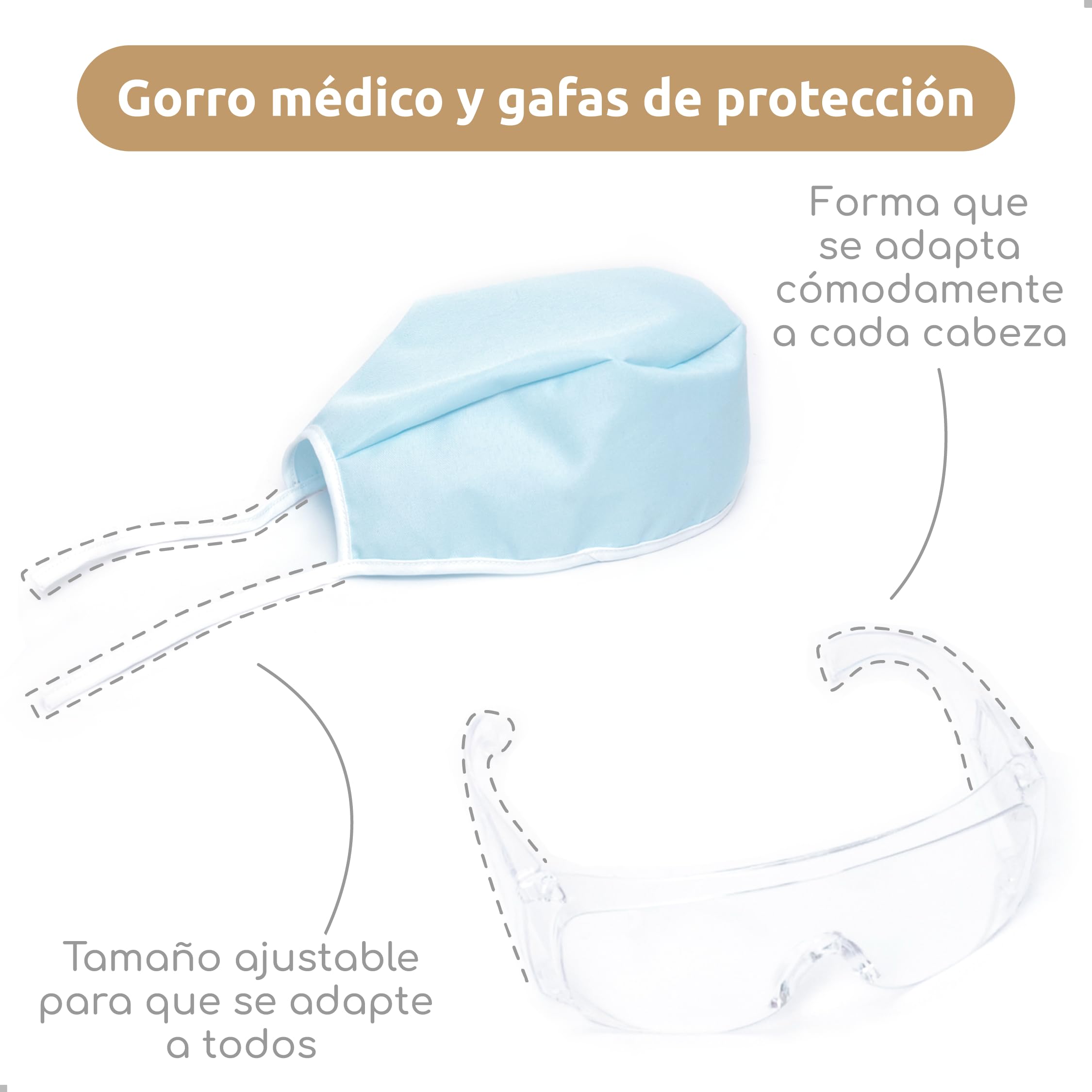 UMU® Juego de mesa de madera para niños con microscopio, tubos de ensayo y mucho más, juguete de médico para juegos de rol, juego de 29 unidades para niñas y niños de 3, 4, 5 años