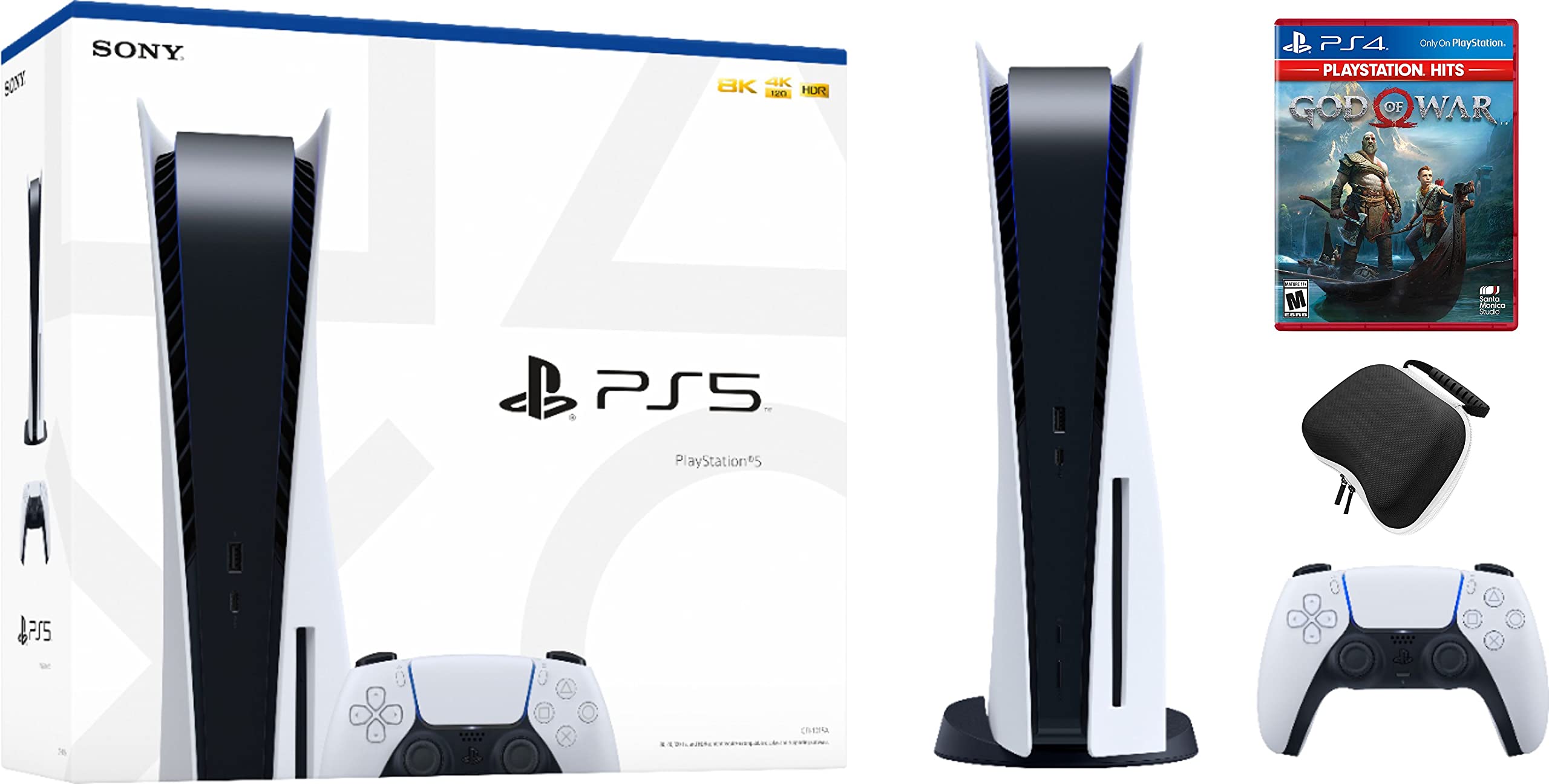 Ps5 Disc Gaming Console Bundle New Disc Version Ps5 Console System 