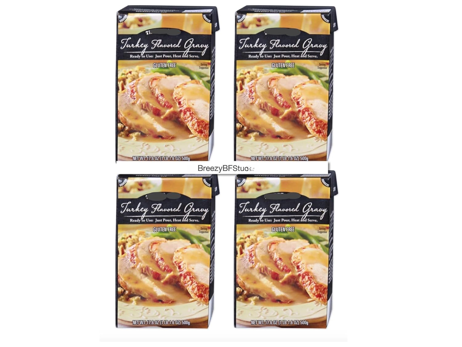 Turkey Gravy By Trader joes, 17.6 oz, Pack of 4