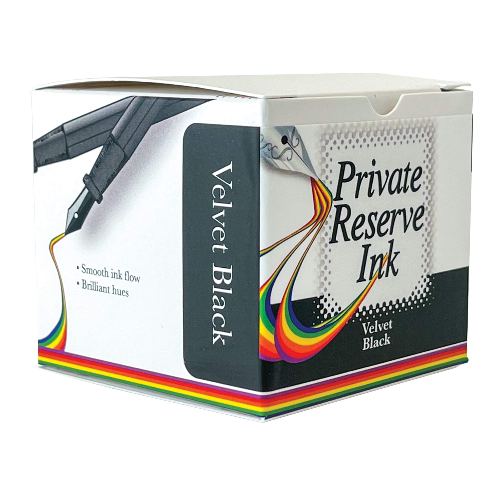 Private Reserve Atrament - butelka z atramentem do piór wiecznych 60 ml, aksamitny czarny