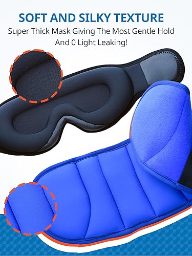 Miniatura 7 de SARISUN Almohada de viaje para aviones, almohada cervical para dormir y viajar con máscara de ojos, almohada de viaje para niños para automóvil,