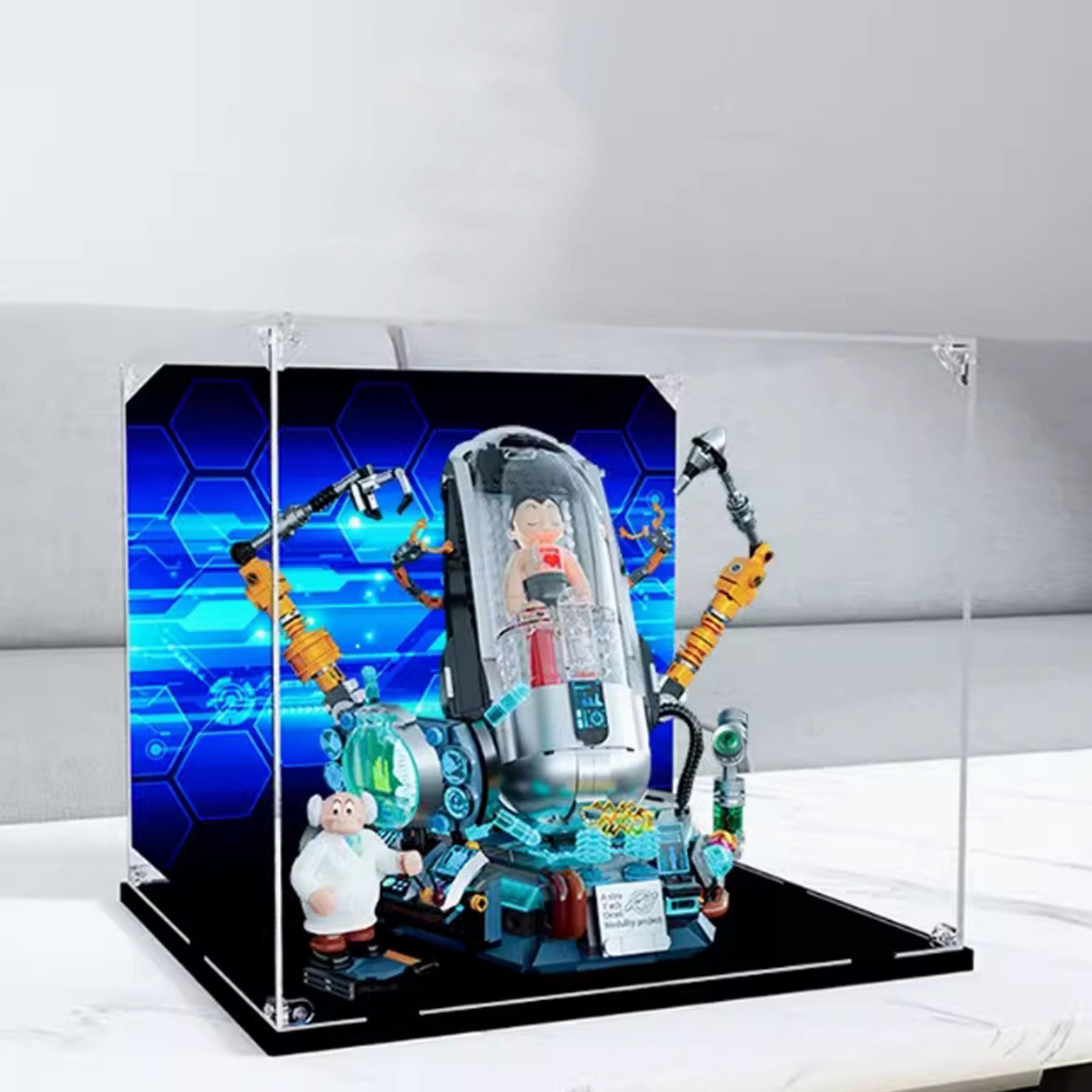 Amazon.co.jp: レゴ鉄腕アトムの目覚めの瞬間用透明アクリル