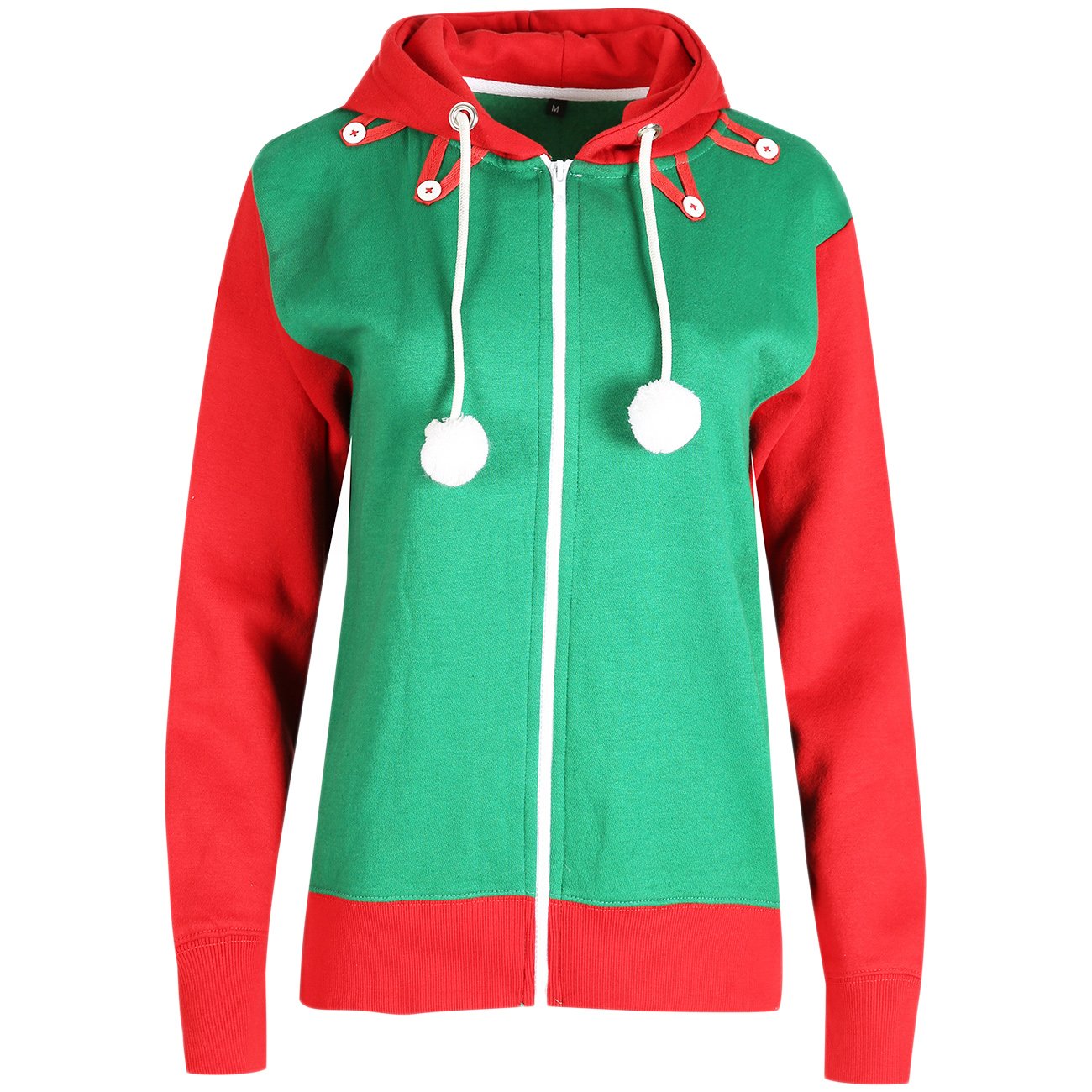 Parsa Fashions Women's Hoodie Elf Mens Elf Santa Christmas All One Unisex Novelty Onesie Hooded Tops Jumpsuit Plus Size S-Xxxxxl (S, )
