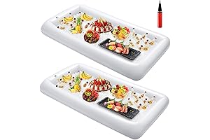 HBlife Fast Air Pump Inflatable Buffet Bar Container