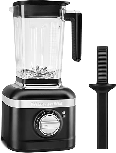 KitchenAid Batidora de velocidad variable K400 con Tamper - KSB4028 - Negro Mate