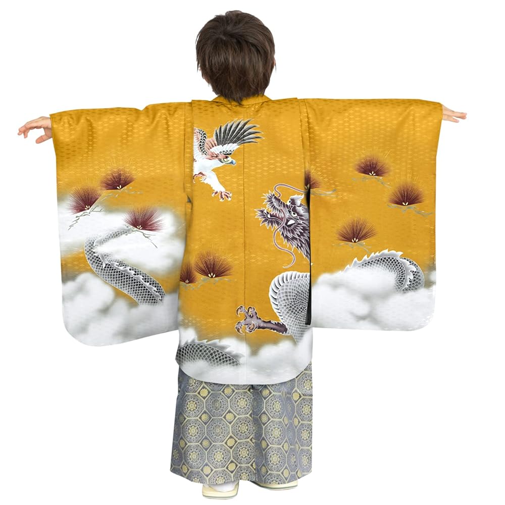 Amazon | [KYOETSU] [キョウエツ] 七五三 男の子 5歳 着物 袴