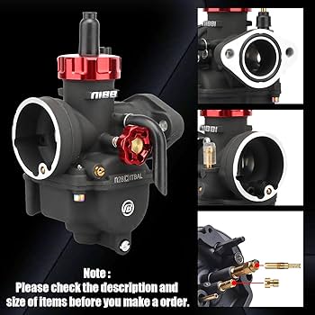 Amazon | ニビキャブレターPE28mm、適合125cc—200ccフランジ