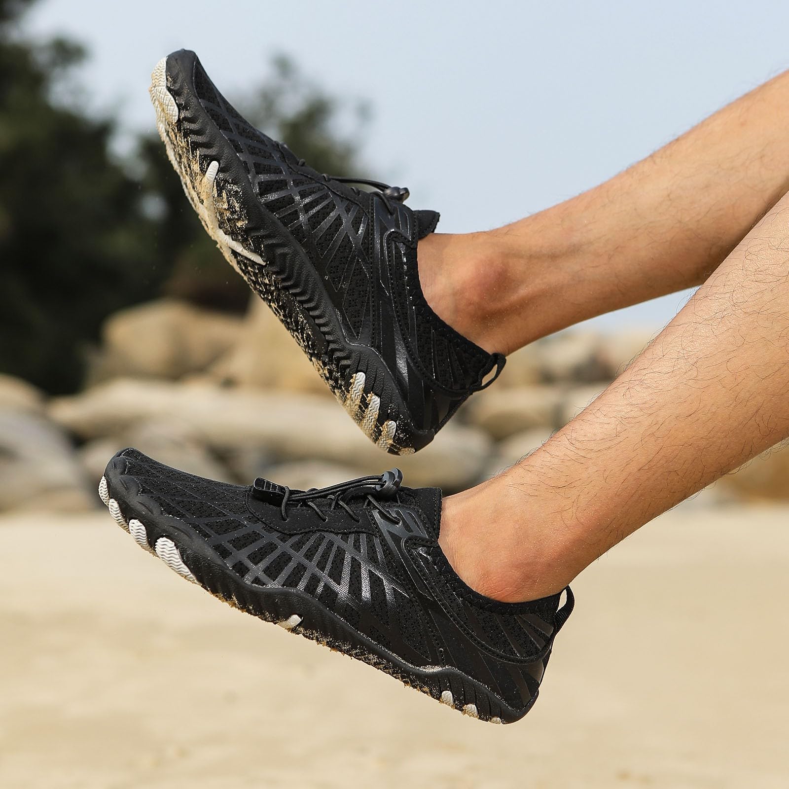 Scarpe da acqua Scarpe sportive per uomo e donna escursionismo all'aperto corsa fitness alpinismo surf spiaggia di grandi dimensioni Nuoto e piscina per bambini Barefoot Shoes