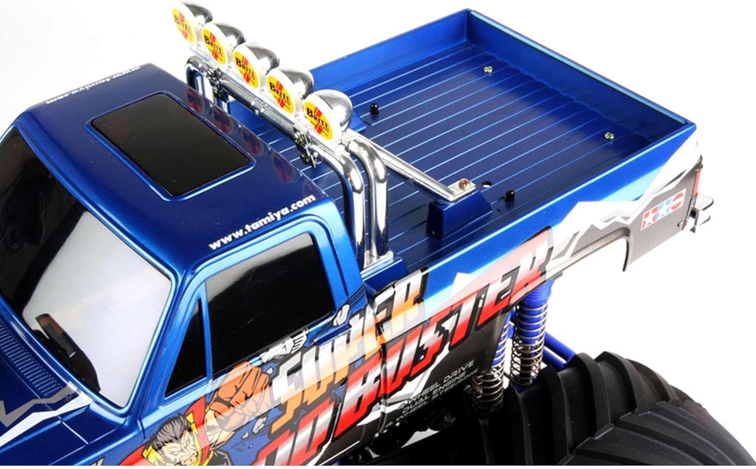 TAMIYA Super Clod Buster 4 Wheel Drive Truck Kit TAM58518A Trucks Elec Kit 1/10 Off-Road