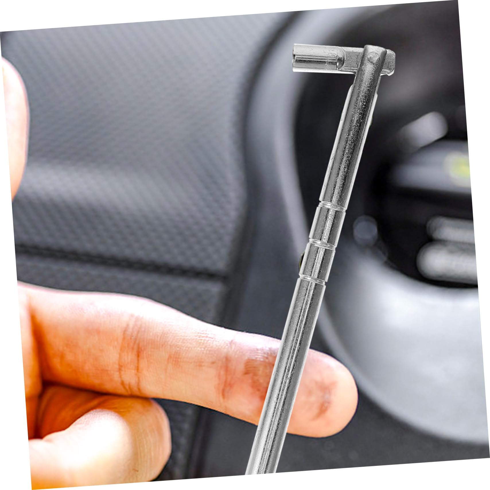 Zerodeko 4 Sätze Ventilabzieher Ventilschaftentferner Ventilschaftabzieher Reifenventil Luft Ventilstiel Werkzeug Ventilschaftschlüssel Kernzieher Ventilschaft Entfernen Plastik 2 Stück * 4