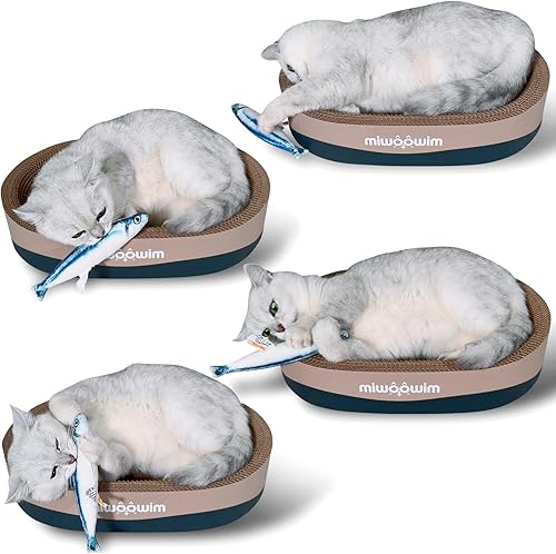 Miniatura 5 de 6 piezas de juguete de pez para gatos, suave y duradero, juguete con hierba gatera en el interior, juguetes para ejercicios de gatitos en