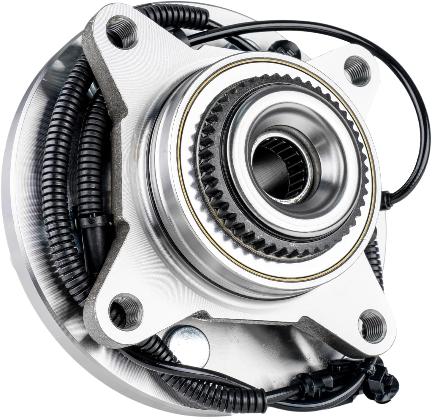 KAX 515142 Pair Front Wheel Bearing Compatible with Ford F-150 2010-2014, Ford Expedition 2011-2014, Lincoln Navigator 2011-2014,6 Lugs W/ABS