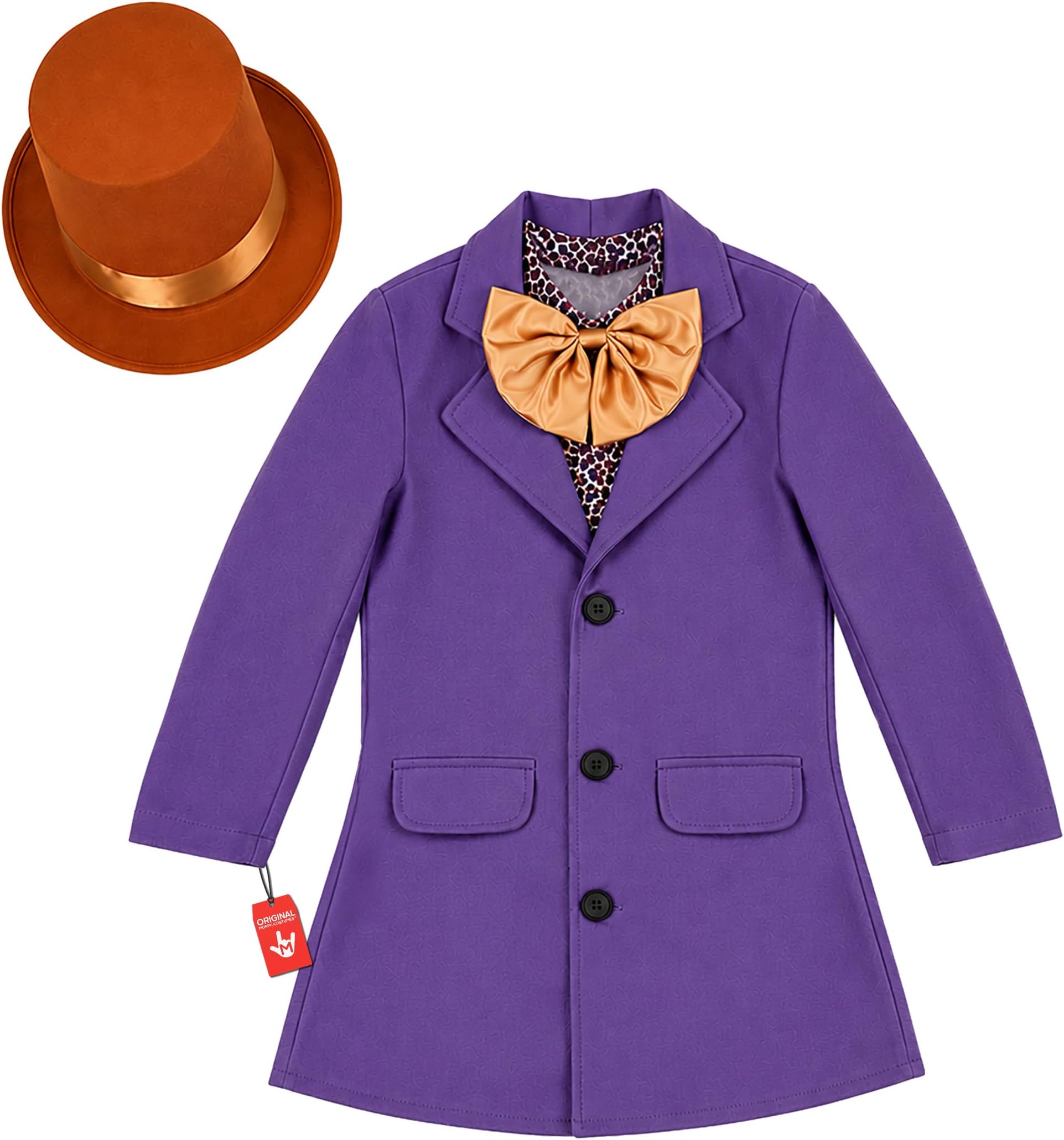 fun shack Chocolate Factory Owner Costume Kids, Chocolate Factory Worker Costume, Book Characters Costumes for Kids