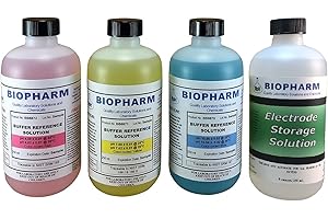 pH Buffer Calibration Solution Kit 4-Pack: Essential Reference Standards for Accurate pH Measurement