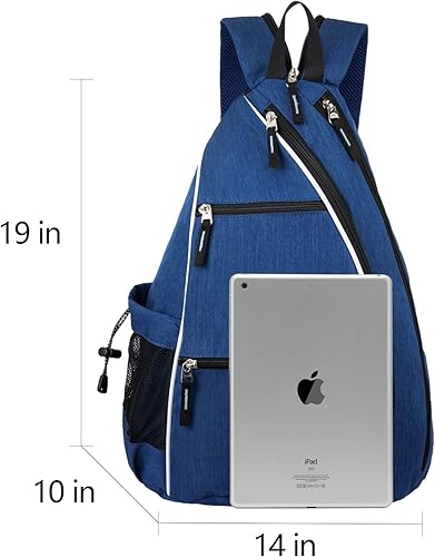 Miniatura 7 de Mochila de Pickleball Sucipi - Mochila de Pickleball para Hombres y Mujeres, Bolsa de Hombro Ajustable con Gancho para CercaGran CapacidadBolsillo