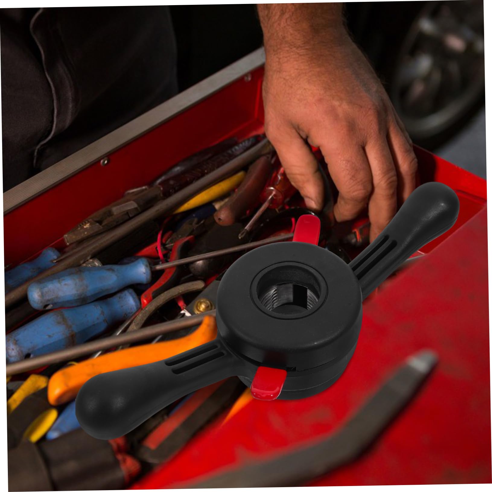 PLAFOPE Schnellspannwerkzeug für Radauswuchtmaschinen aus Leichtem Nylon 38mmx3mm Tragbar und Robust für Schnellen Reifenwechsel Am Auto