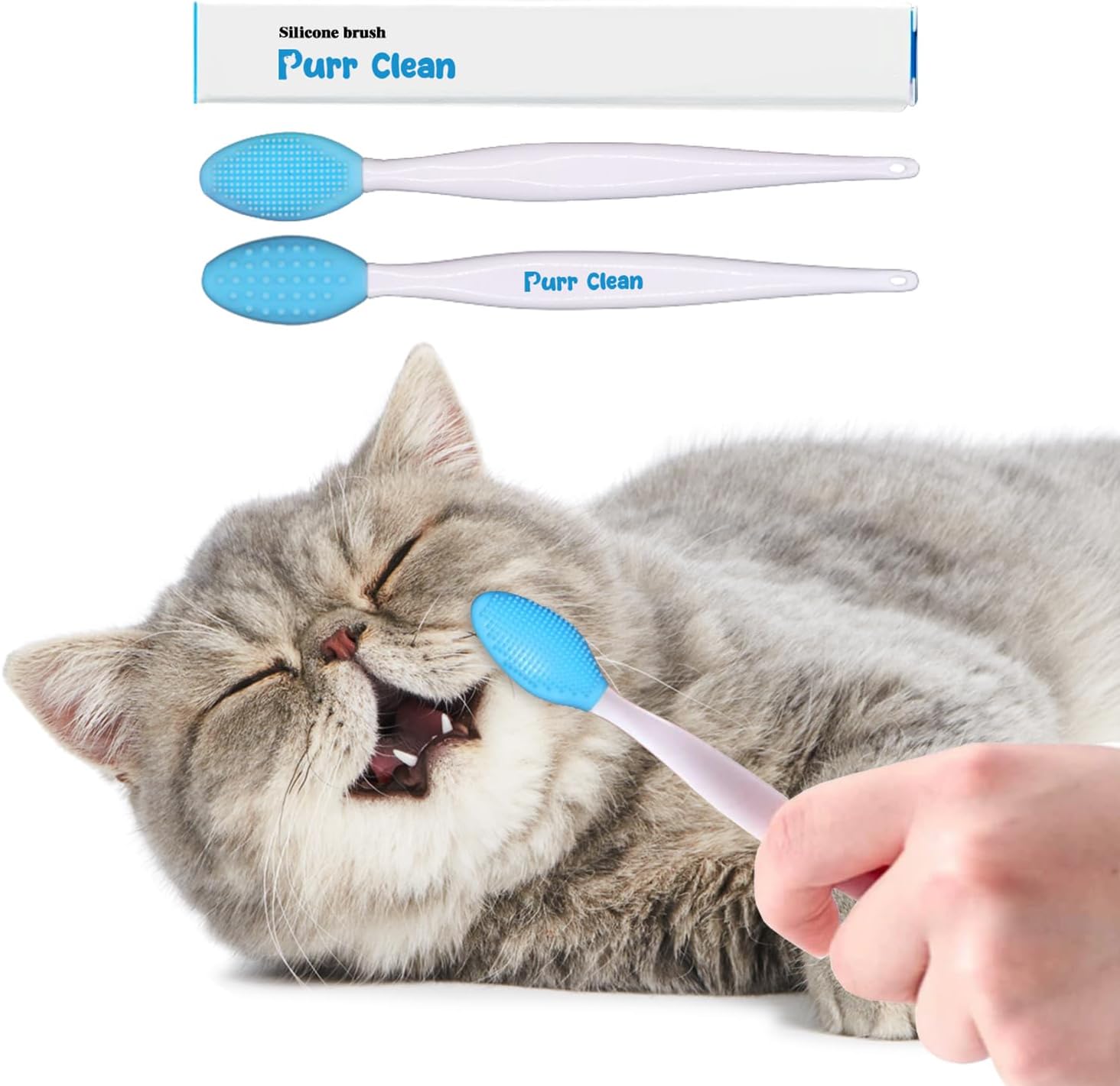 Cat Acne Brush 2 Pack DualSided Cat Acne Chin