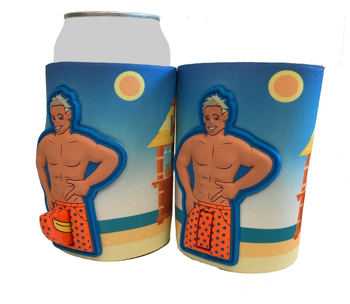 Amazon.com: Zing Novelties Woody The Banana Dick Man Can Cooler