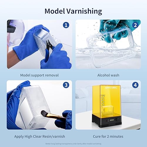 Miniatura 4 de ANYCUBIC Resina de alta transparencia