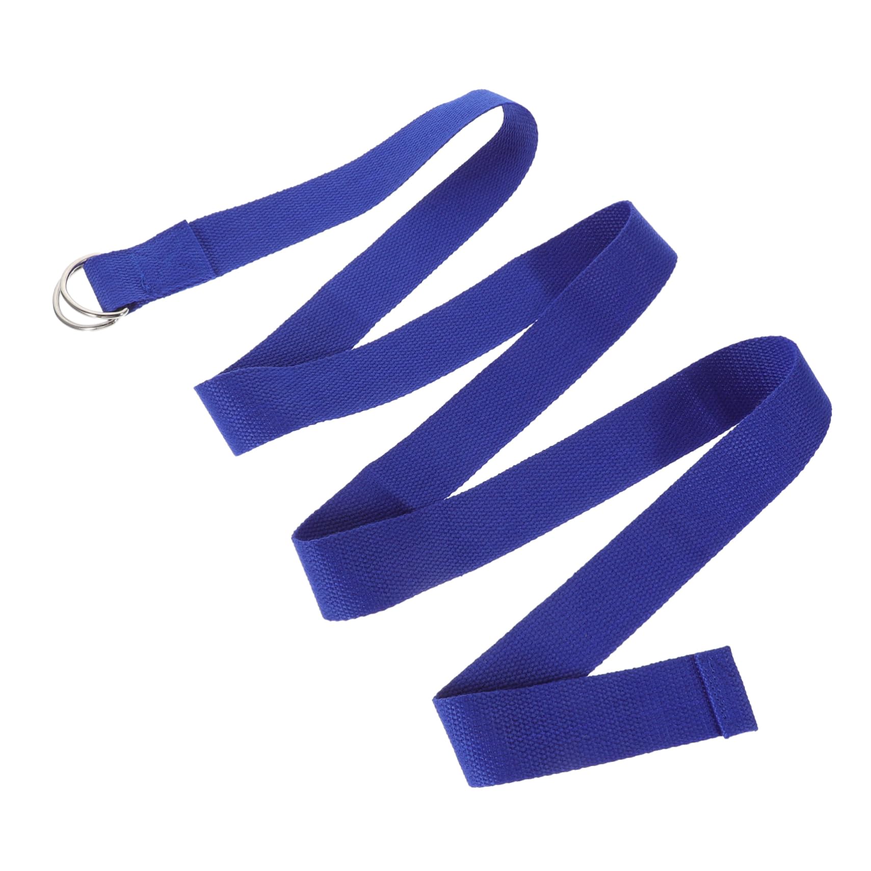 NULYLU 5pcs Yoga Belt Strap Non Elastic Exercise Band for Fitness Daily Use Reusable Stretching Pilates Gym Supplies