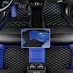 Voiture personnalisée Tapis de sol approprié pour 99.9% camion SUV,tapis de voiture tout temps personnalisé, couverture complète tapis de voitures de luxe, tapis de sol en cuir antidérapant (couleur 11)