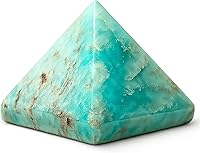 Vista 430 de Amazing Gemstone Amethyst Pyramid Crystal Healing Stones - 2" Great Pyramid Figurine of Natural Stone Pyramid for Meditation, Reiki, Chakra