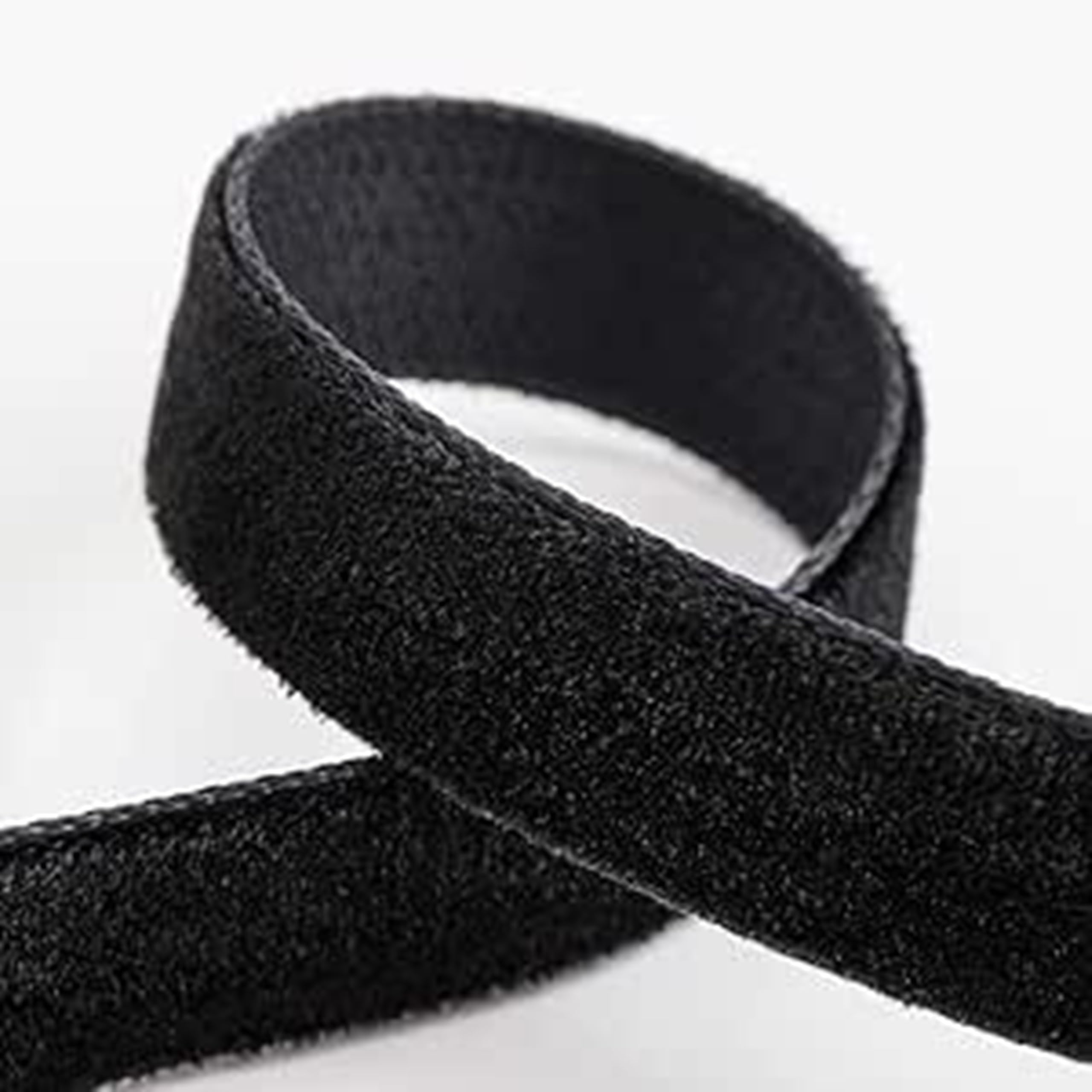 Italian Options Velvet Ribbon, Luxury, Single-Face Velvet Ribbon for Crafting, Christmas, Bows, Hair, Cakes, Weddings, Ornaments, Gift Wrapping, Flowers, 9mm 10 Metre Roll, Black