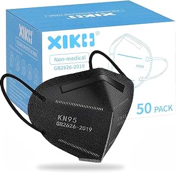 Amazon.com: XIKII KN95 Masks for Adults 50PCS 5 Layer