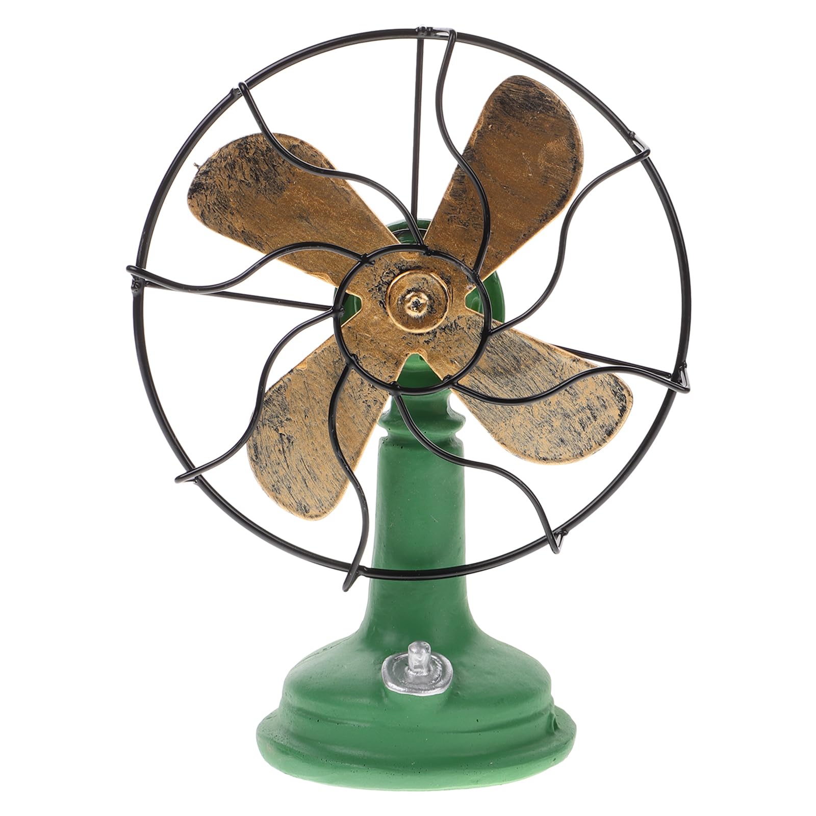 Vintage Fan グリーン 卓上扇風機 Amazon.com: Oscillating Vintage Fan Plastic Standing Fan