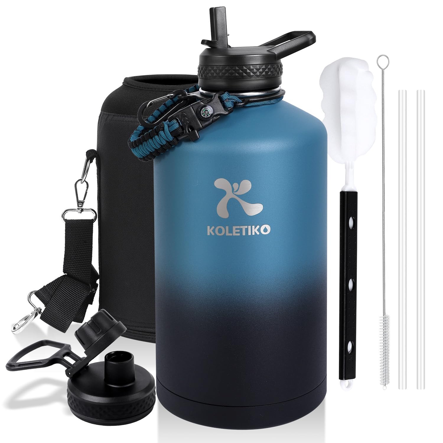 KOLETIKO Insulated Gallon Water Bottle