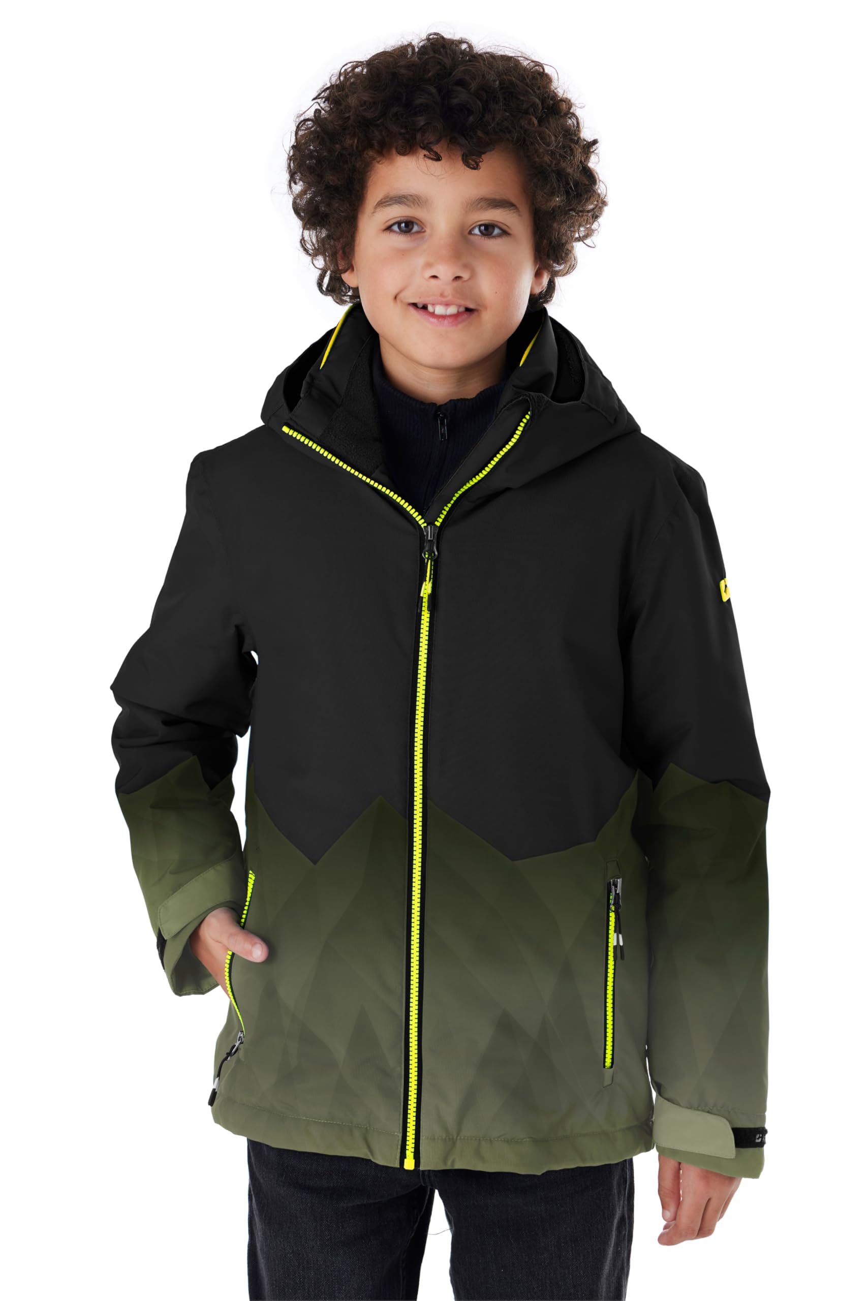 Killtec Jungen Skijacke Ksw 200 Bys - Wasserdichte Skijacke Mit Kapuze