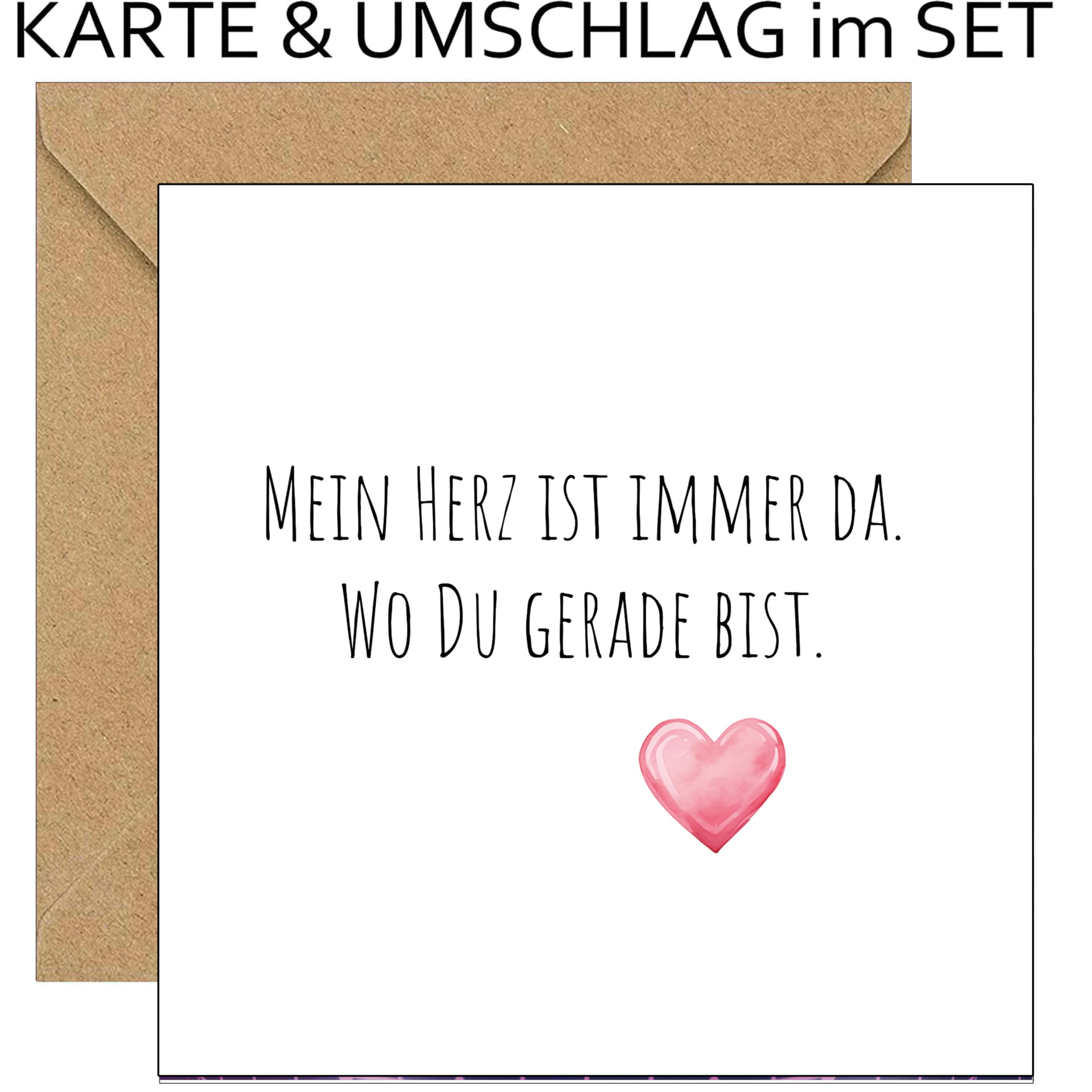 Huxters Lustige Jahrestagskarte "I Love You Banana" - Valentinstag & Geburtstagskarte Für Ihn Auf 350g/m² Papier