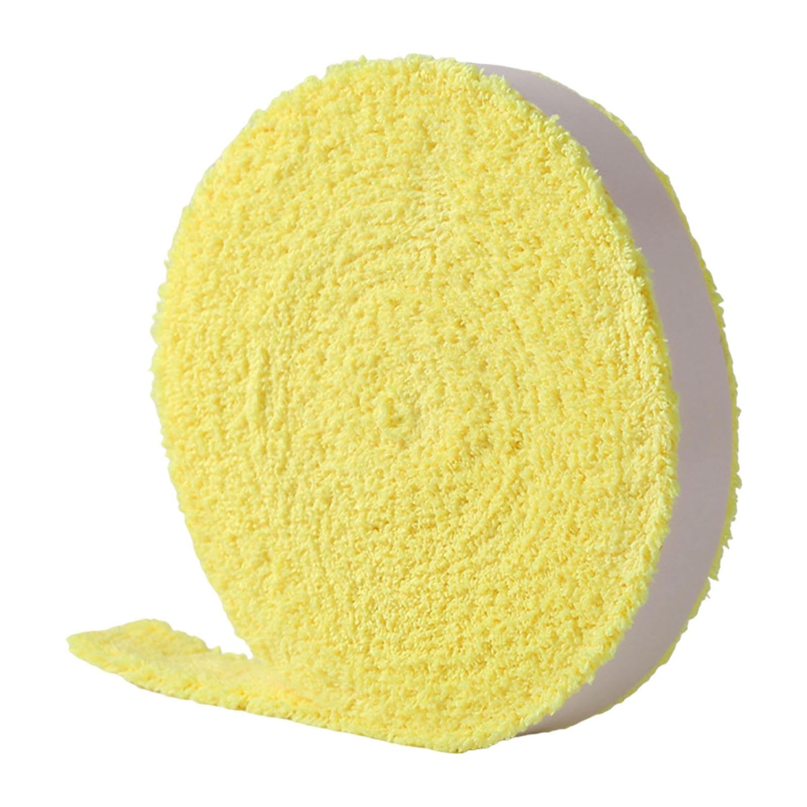Badminton Towel Grip Comfortable Protector Nonslip Over Grip Towel Tape Roll Yellow-image-23
