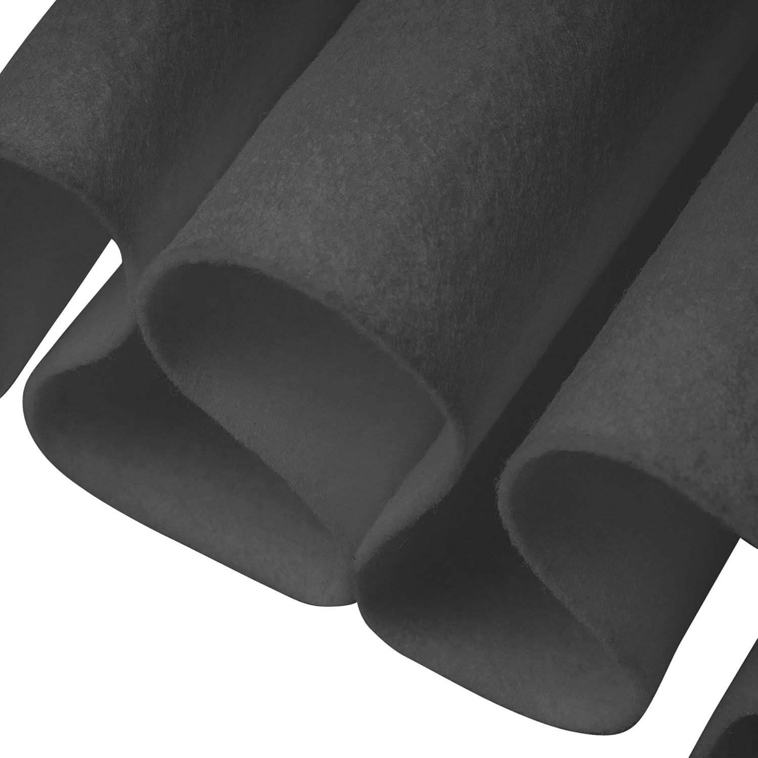 FabricLA Acrylic Felt Fabric by the Yard (Dark Grey A60) 72" x 9yd