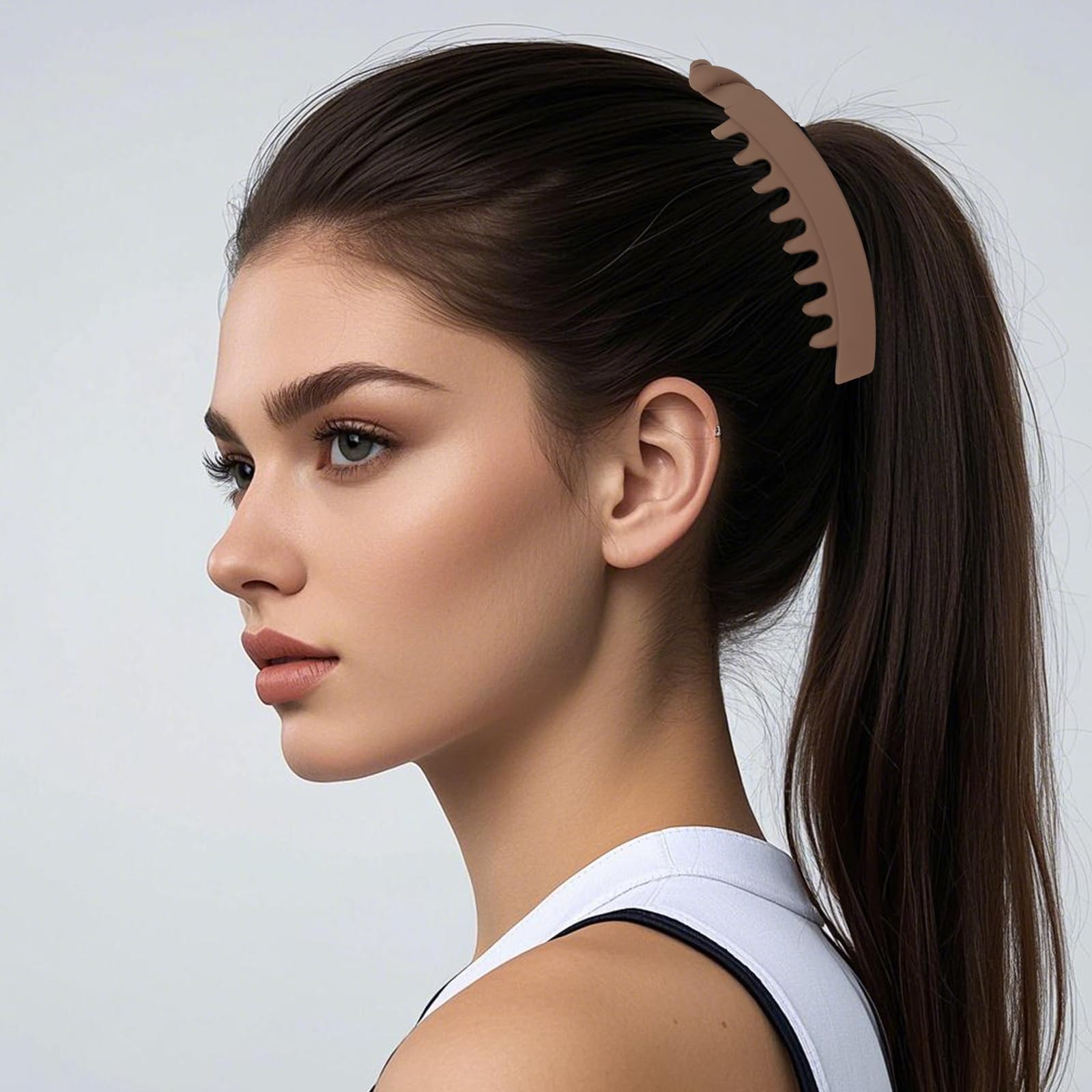 Wanciler Banana Hair Clips large Banana Clip for Thick Hair 10Pcs Claw Clips for Thick Hair Strong Hold Ponytail Holder - Image 4