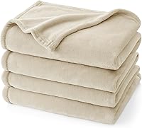 Vista 23 de PHF - Cobija de vellón ultrasuave Queen, sin desprendimiento, sin bolitas, acogedora cobija ligera de 8.85 oz/yd² para cama, sofá, silla, para todas