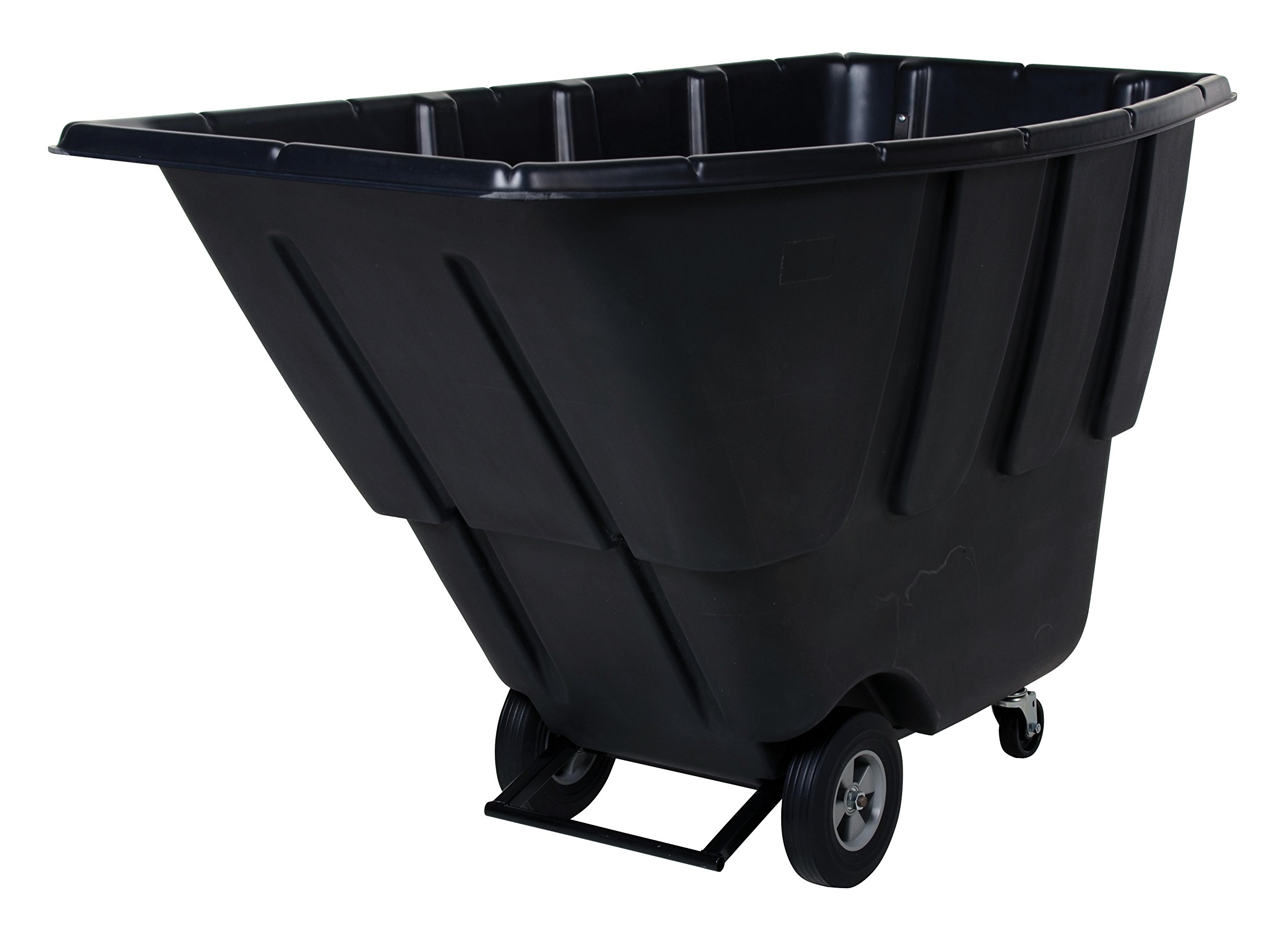 Vestil TDT-100-LD-BLACK Light Duty Tilt Truck, 1 cu. yd., Black