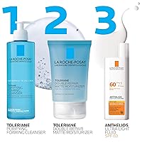 Vista 7 de La Roche-Posay Anthelios Light Fluid Facial Sunscreen SPF 60, Lightweight Sunscreen For Face, Fluid Texture, Broad Spectrum SPF + Antioxidants, Oil