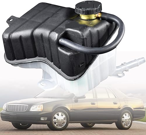 SEBLAFF Tanque de expansión de refrigerante de radiador de repuesto para tanque de rebosadero 00-05 DeVille BaseDHSDTS 01-03 Aurora Base 603-122