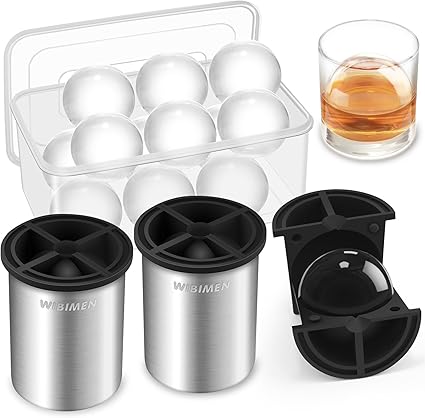 Clear Ice Cube Maker - 2.5 inch Ball Clear Ice Cube Maker - 2.5 inch Ball