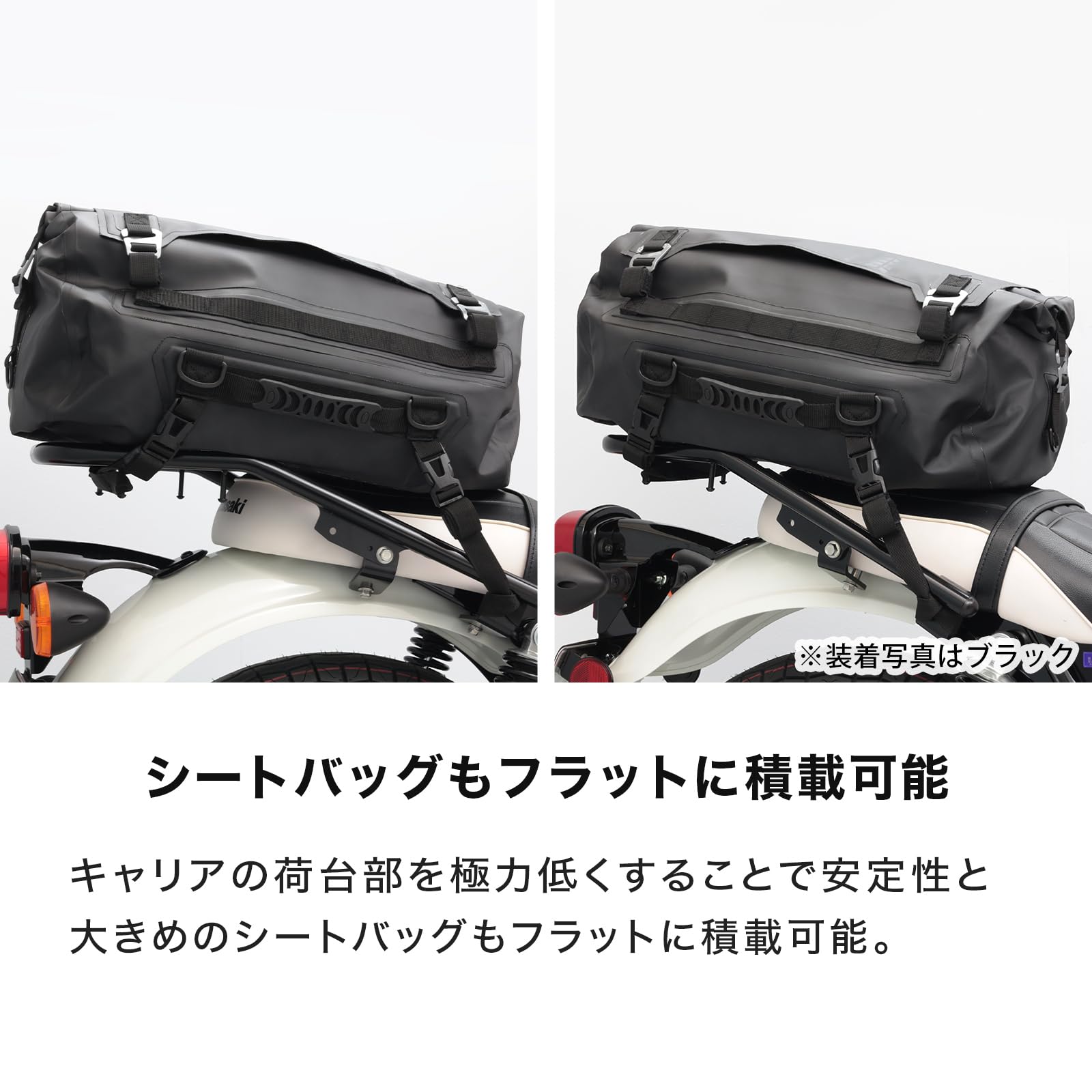Amazon | エンデュランス (ENDURANCE) バイク リア キャリア メッキ +